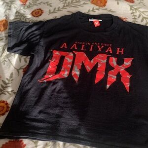 Vintage Aaliyah DMX Graphic Tee - Headgear Classics Size M